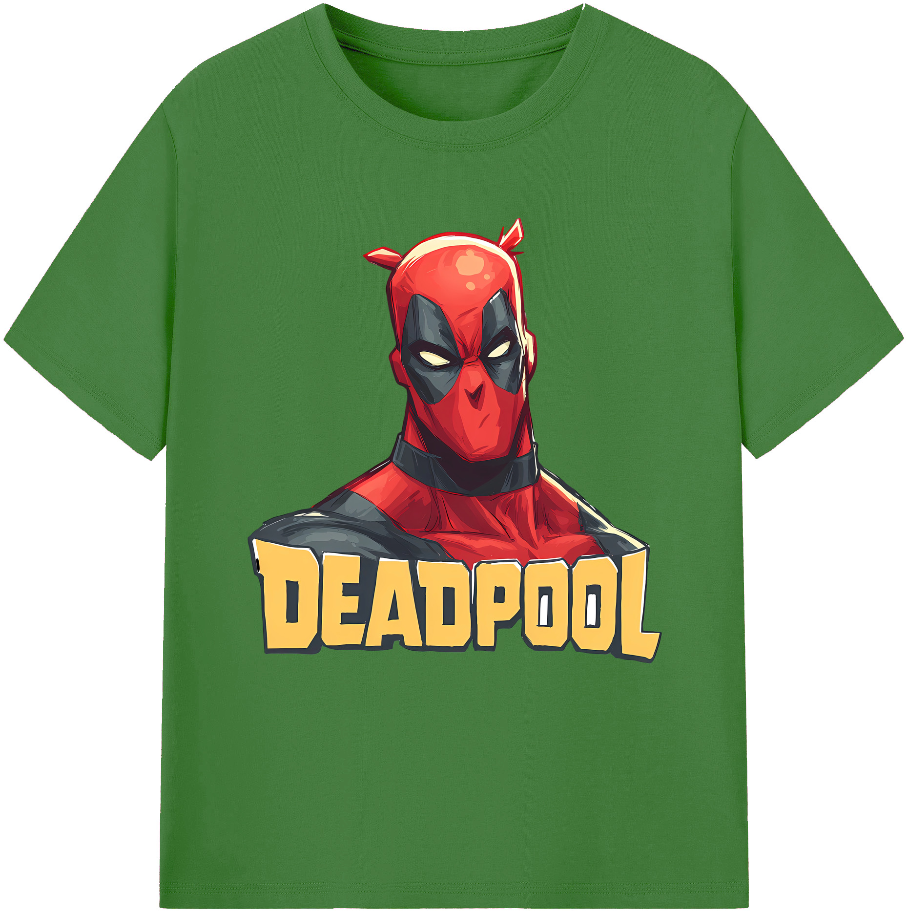 （画像用） Deadpool デッドプール レディースカジュアルプリントTシャツ（綿100％）